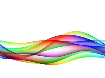 dinamyc flow, stylized  waves, vector. energetic waves, EPS10 with transparency and mesh