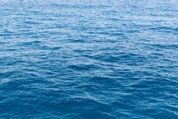 seascape concept - sea or ocean blue water surface. sea or ocean blue water surface