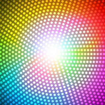 Circle Radius Abstract Rainbow Background Vector Illustration EPS10. Circle Radius Abstract Rainbow Background Vector Illustration