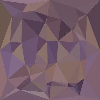 Low polygon style illustration of a medium purple abstract geometric background.. Medium Purple Abstract Low Polygon Background