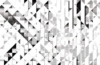 abstract   black and white  background with square pattern