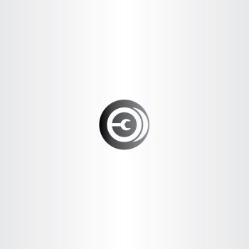 car wheel repair icon vector sign logo