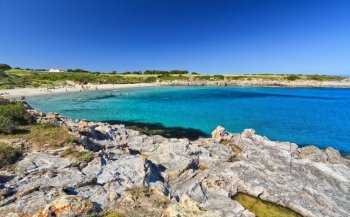 south coast in San Pietro island, Sardinia, Italy