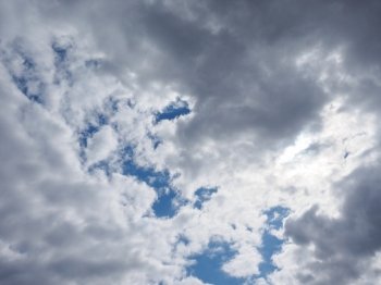 Blue sky with clouds background. Blue sky with clouds texture useful as a background