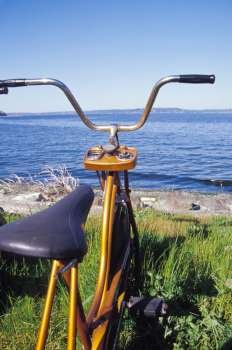 Exercise Bike at the Seashore
