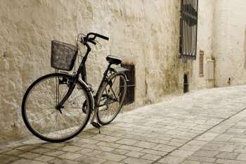 Bike with basket