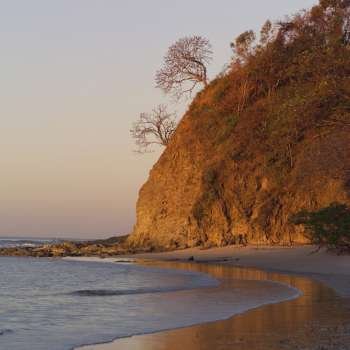 Costa Rican coastline