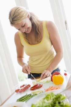 Woman Preparing meal,mealtime , 