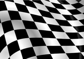 checkered flag bellowing in the wind ideal background image