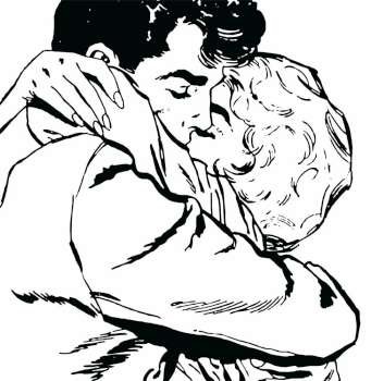 illustration of a pair of lovers