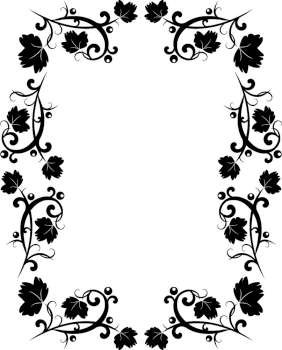 Design floral frame