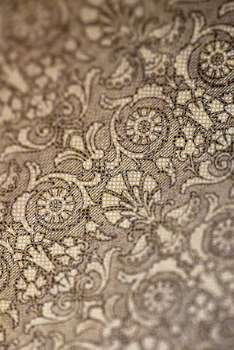 Close-up of a pattern on fabric