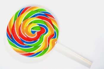 Close-up of a lollipop