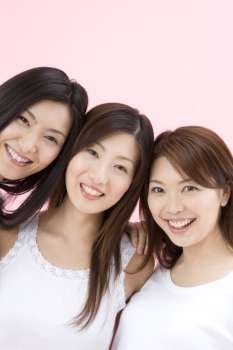 Smiling Japanese women