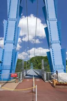 Ryujin big suspension bridge