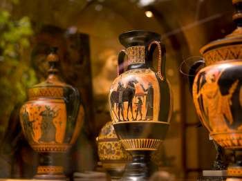 Decorative Vases in Athens Greece