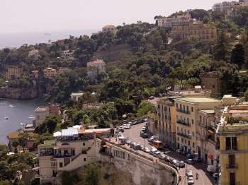 Overview of Naples coastline