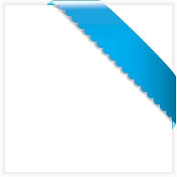 Colorful blue ribbon . vector illustration