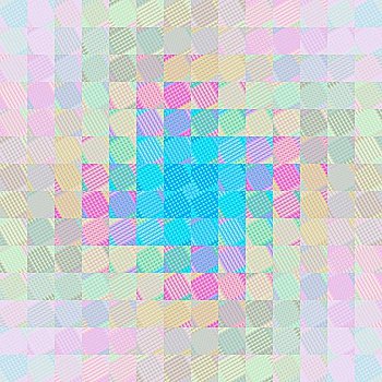 vibrant block shapes