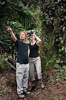 Central American Tourists