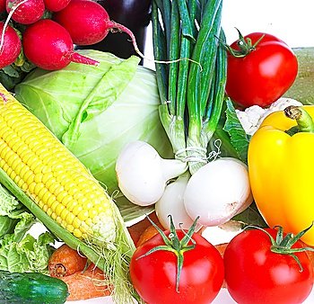 Photo of various vegetables. Healthy food