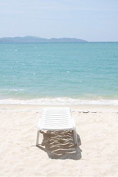 Chair on beach