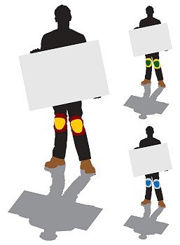 Vector illustration of tradesman