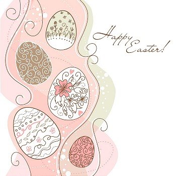 Easter egg  background