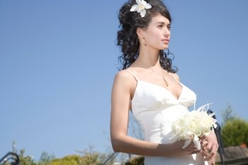 Bride with Bouquet