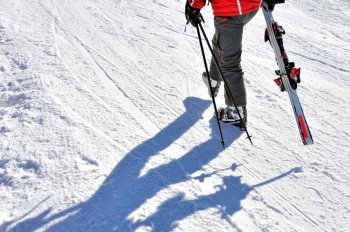 Skier walk