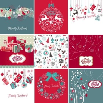 Set of Christmas Cards