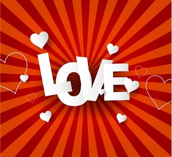 Love Abstract  background