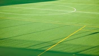 green sport soccer grass field for multiple sports purpose