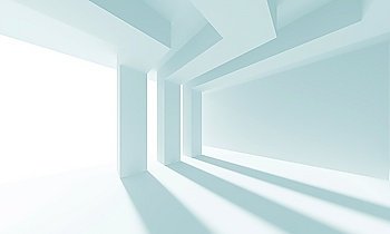 3d Illustration of Abstract Doorway Background