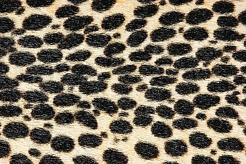 Faux leopard fur texture background