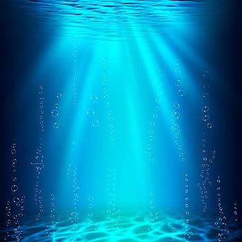 Abyss. Abstract underwater backgrounds for your design
