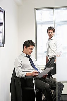Businessmen in Office