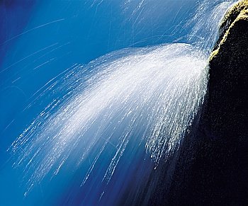 Spray from Waterfall