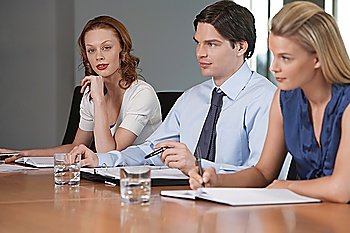 Businesspeople in Meeting