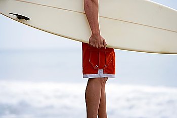 Surfer with Surfboard