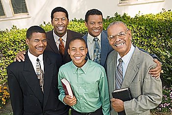 Churchgoing Family