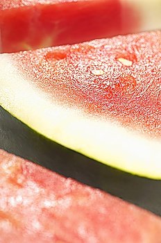 Sliced watermelon, close-up