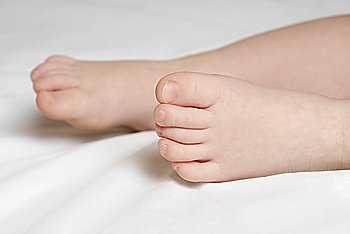Baby (6-12 months), close up of feet