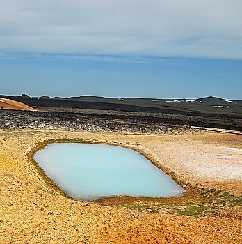 thermal springs in Iceland