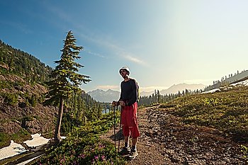 hiking in Mt.Baker area, Washington