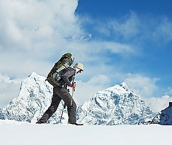 hike in Everest region