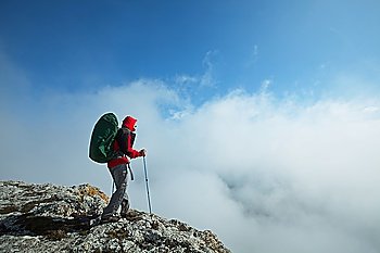 hike in Everest region