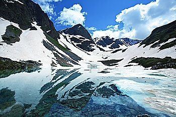 lake on Caucasus