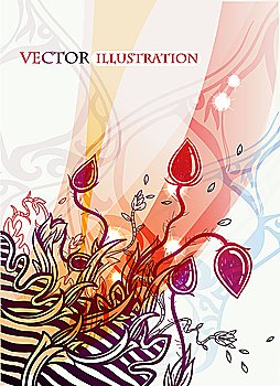 abstract vector illustration. eps10