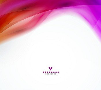 Colorful abstract wave design template. EPS10 vector